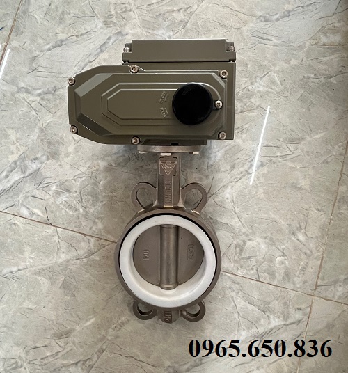 Van bướm điện DN100