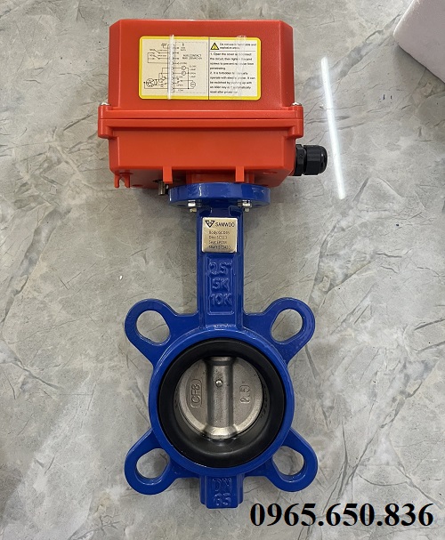 Van bướm điện DN65
