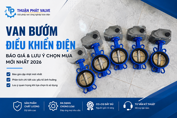 Van bướm điện mới nhất 2026