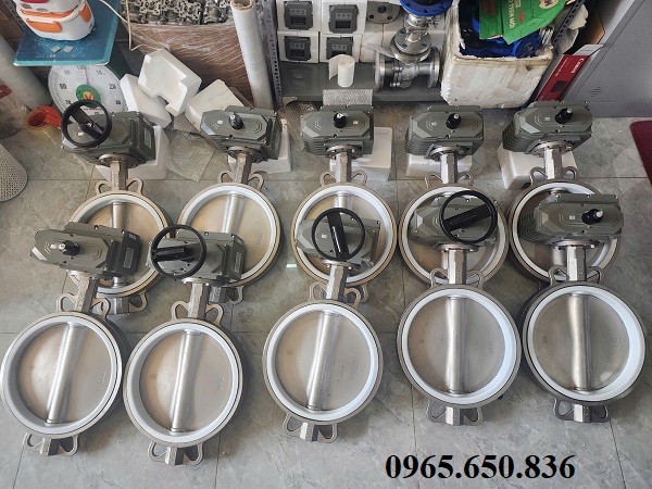 Van bướm điều khiển bằng điện DN300