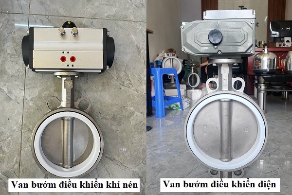 Van bướm điều khiển tự động
