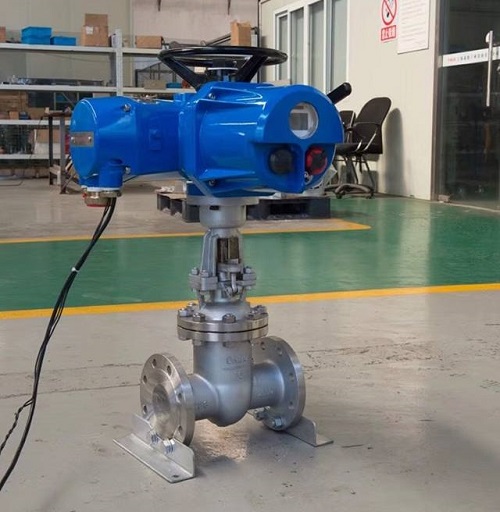 Van cổng điều khiển động cơ điện