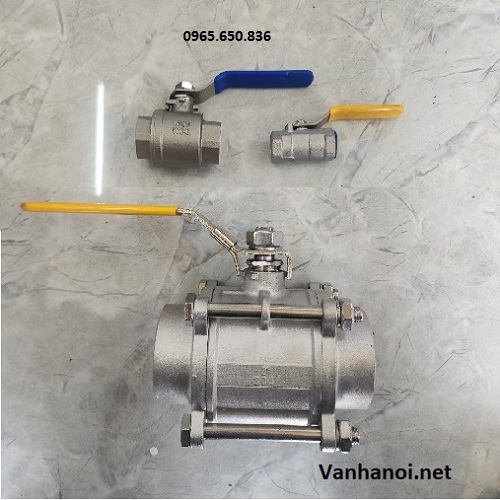 Van bi inox 316 tay gạt