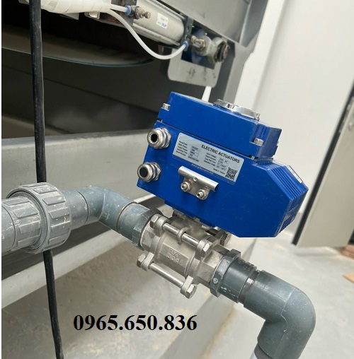 Ứng dụng van bi điều khiển điện Hàn Quốc