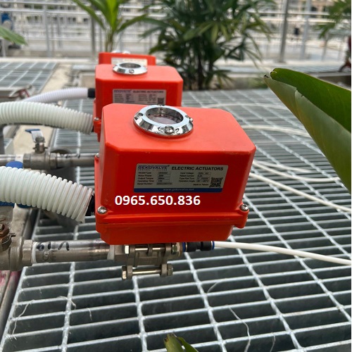 Ứng dụng van bi điều khiển điện nối hàn