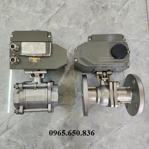 Van bi điều khiển bằng mô tơ điện