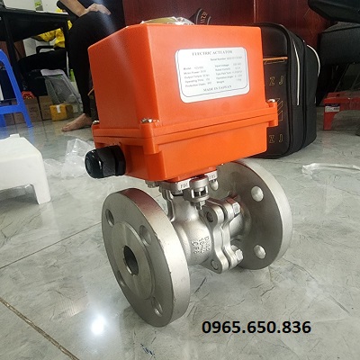 Van bi điều khiển điện mặt bích samwoo