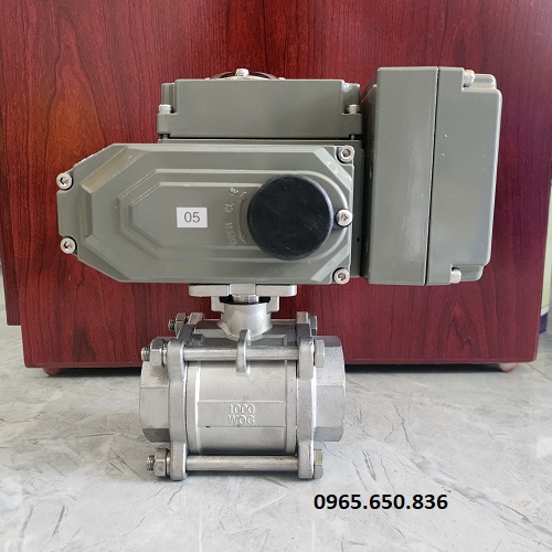 Van bi điều khiển điện nối hàn tuyến tính
