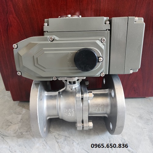 Van bi mặt bích điều khiển điện tuyến tính