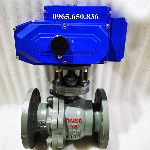 Van bi thép điều khiển điện Hàn Quốc
