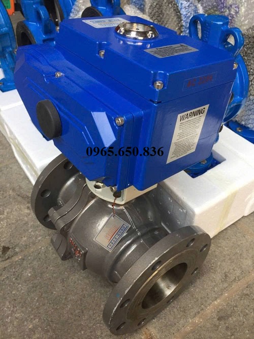 Van bi thép điều khiển điện ON OFF
