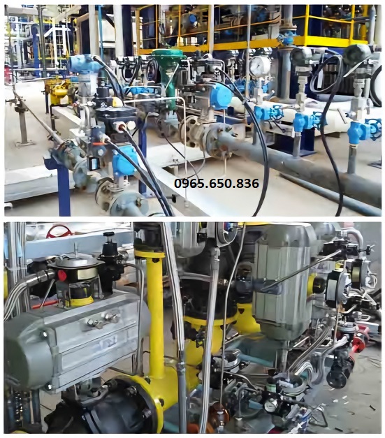 Ứng dụng van bi điều khiển khí nén EU G7