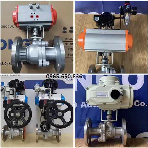 Van bi điều khiển bằng khí nén