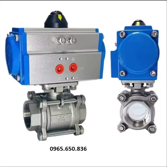 Van bi điều khiển bằng khí nén Trung Quốc