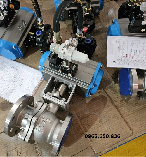 Van bi điều khiển khí nén Châu Âu