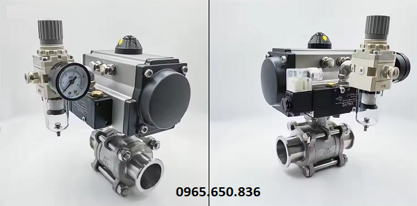 Van bi điều khiển khí nén gắn bộ lọc khí nén