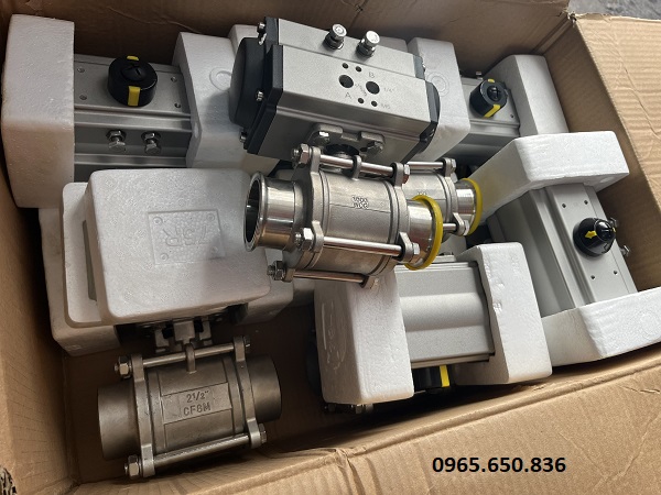 Van bi điều khiển khí nén nối Clamp