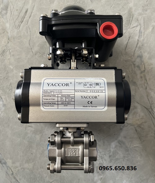 van bi DN15 khí nén kém Limit switch box