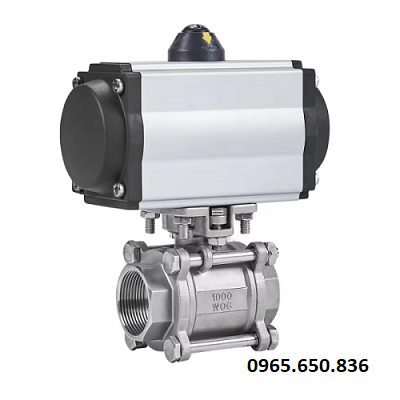 Van bi inox điều khiển bằng khí nén