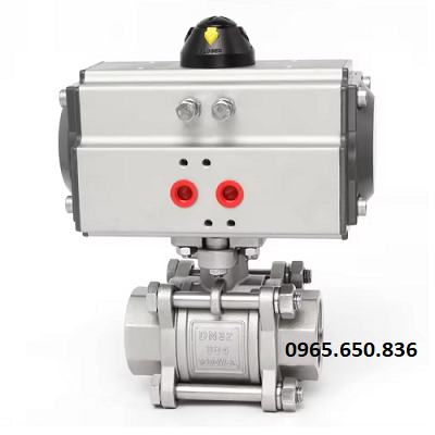 Van bi inox điều khiển khí nén