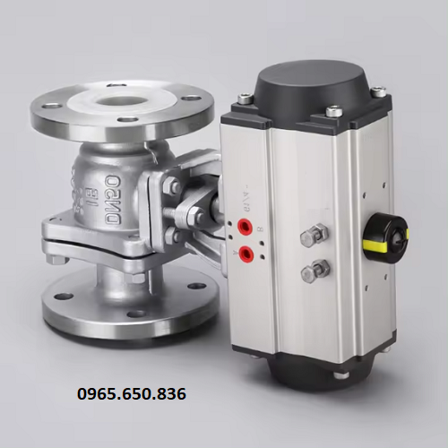 Van bi inox điều khiển khí nén EU