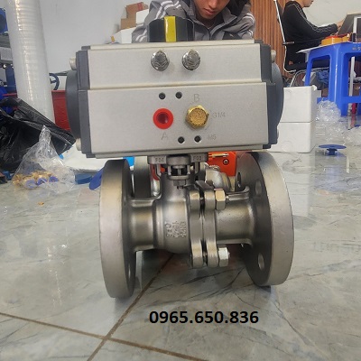 Van bi inox khí nén xăng dầu
