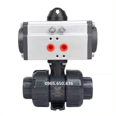 Van bi nhựa điều khiển khí nén hóa chất axit