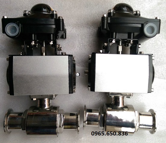 Van bi vi sinh điều khiển khí nén tác động đơn