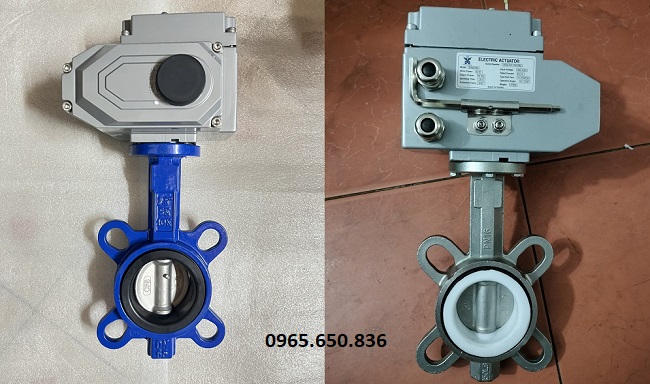 Van bướm điều khiển bằng motor điện