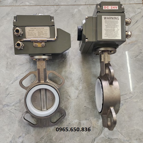 Van bướm điều khiển motor điện 24V