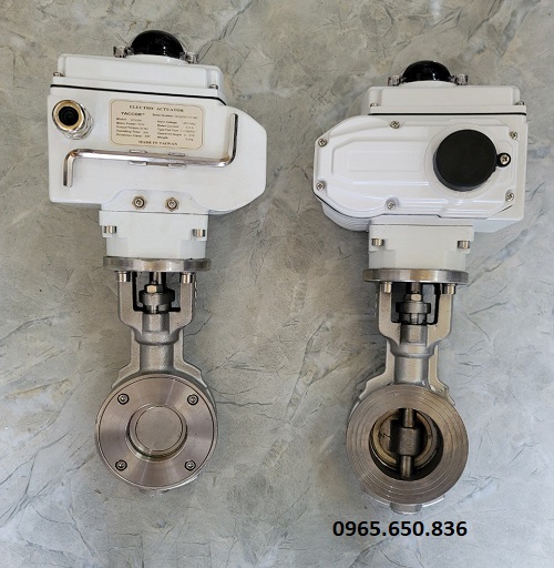 Van bướm động cơ điện áp lực cao