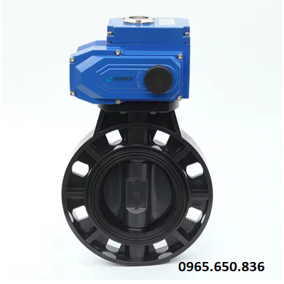 Van bướm nhựa điều khiển motor điện