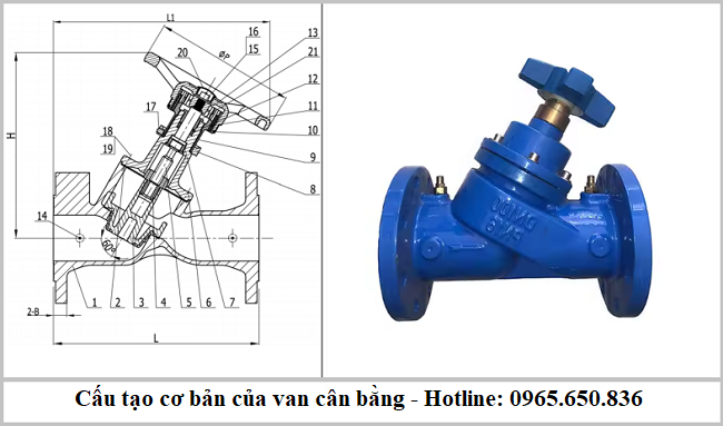 cấu tạo van cân bằng