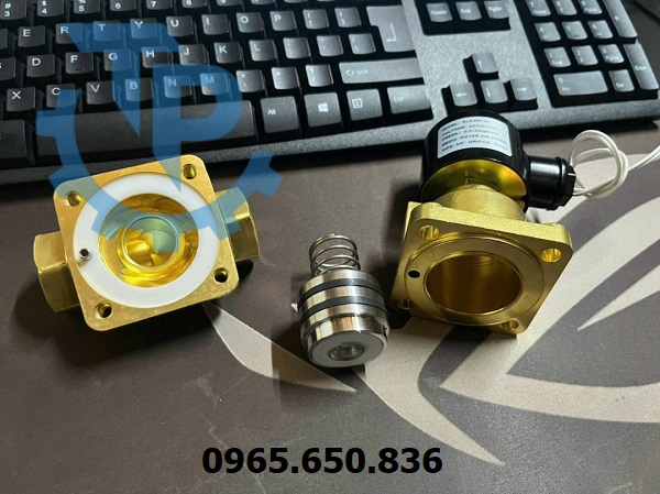 Cấu tạo van điện từ đồng