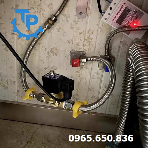 Lắp đặt van điện từ thường đóng