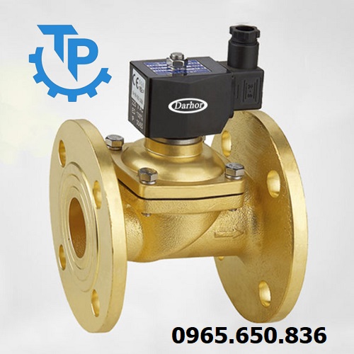 Van điện từ đồng mặt bích