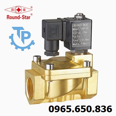 Van điện từ đồng Round star