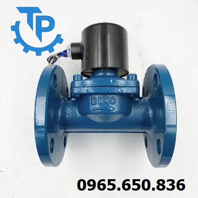 Van điện từ gang mặt bích