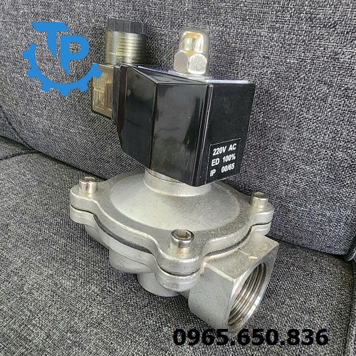 Van điện từ hóa chất inox