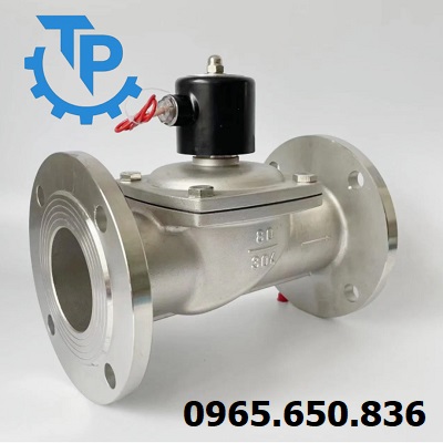Van điện từ inox lắp bích