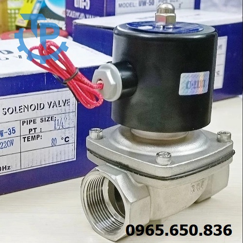 Van điện từ inox Unid UW