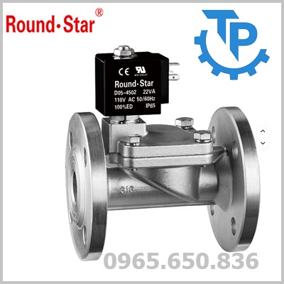 Van điện từ mặt bích Round Star