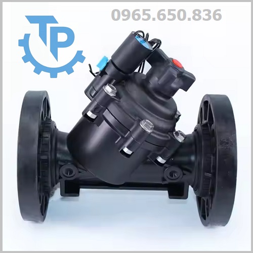 Van điện từ nhựa mặt bích 