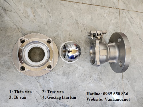 Cấu tạo Ball valve