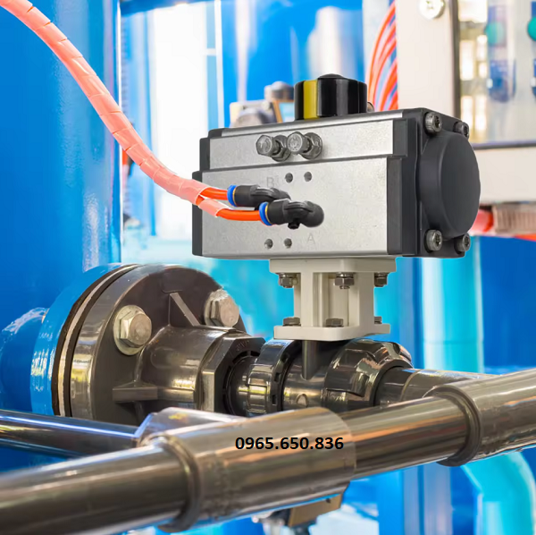 Ứng dụng Pneumatic control ball valve