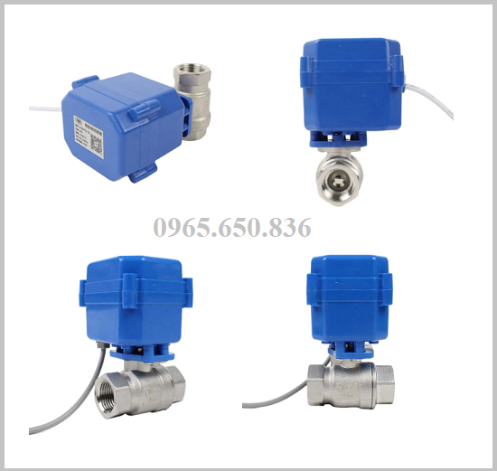 Van bi điện thường đóng inox