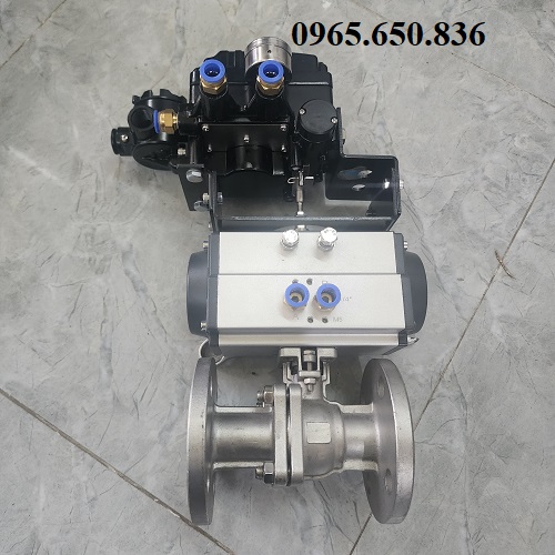 Van bi điều khiển khí nén tác động kép