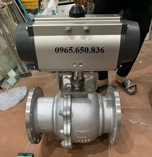 Van bi khí nén lắp đặt cho đường ống kích thước DN200