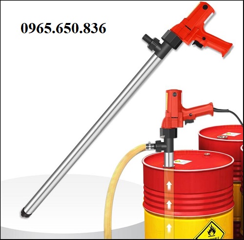 Bơm th&ugrave;ng phuy điện 220V.