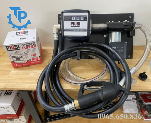 Lắp đặt đồng hồ đo lưu lượng dầu Piusi K33